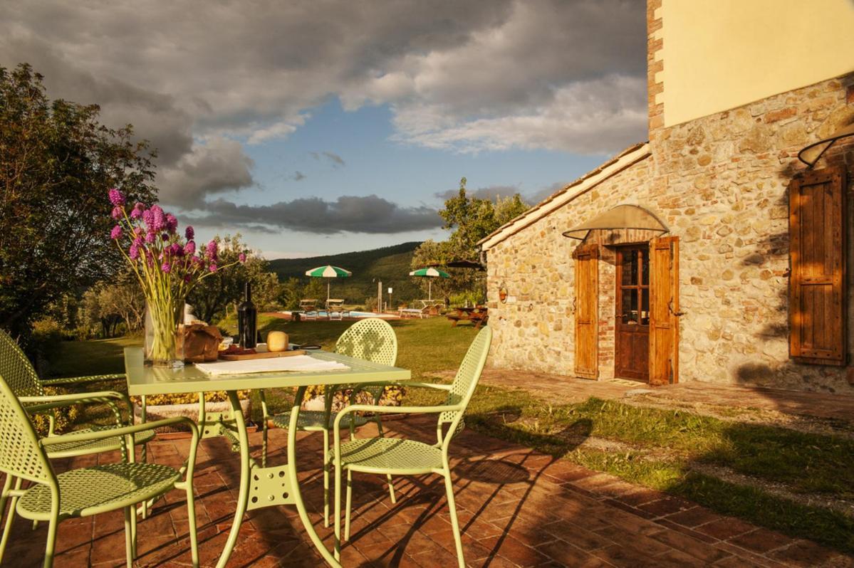 Villa San Regolino Whit Private Pool Radicondoli Zewnętrze zdjęcie