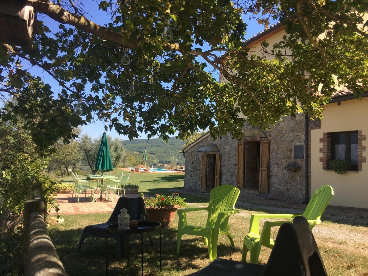 Villa San Regolino Whit Private Pool Radicondoli Zewnętrze zdjęcie