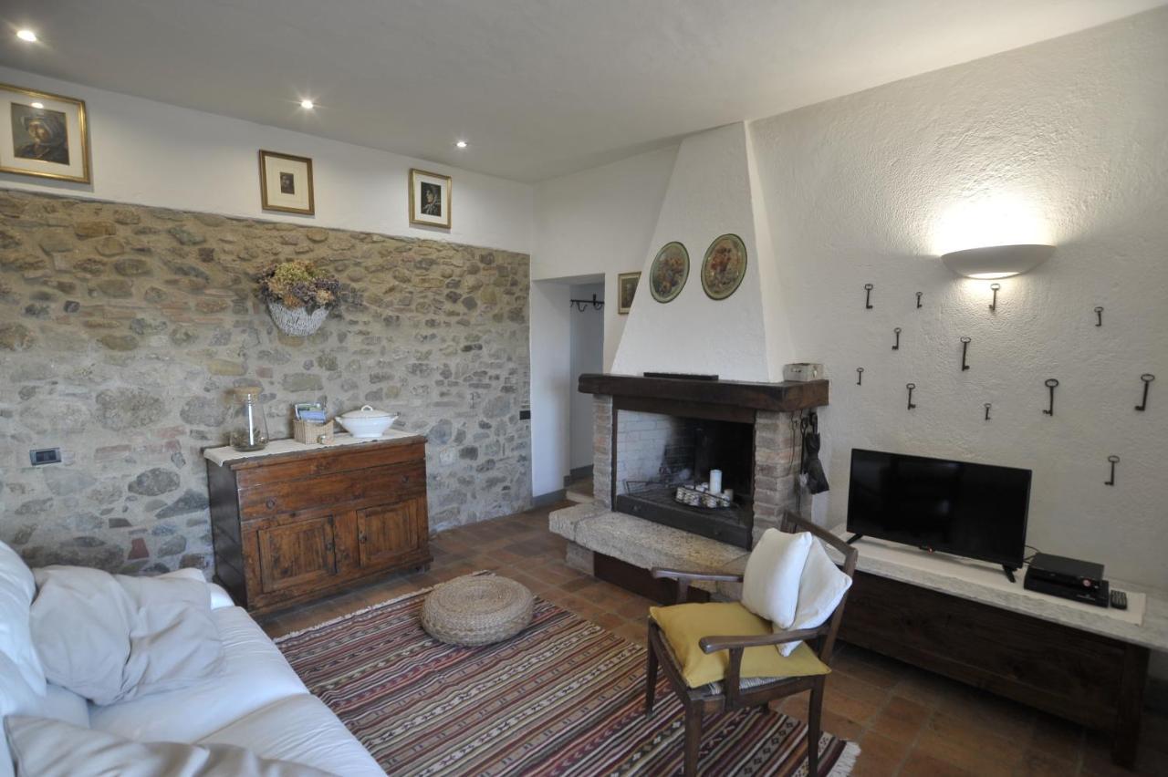 Villa San Regolino Whit Private Pool Radicondoli Zewnętrze zdjęcie